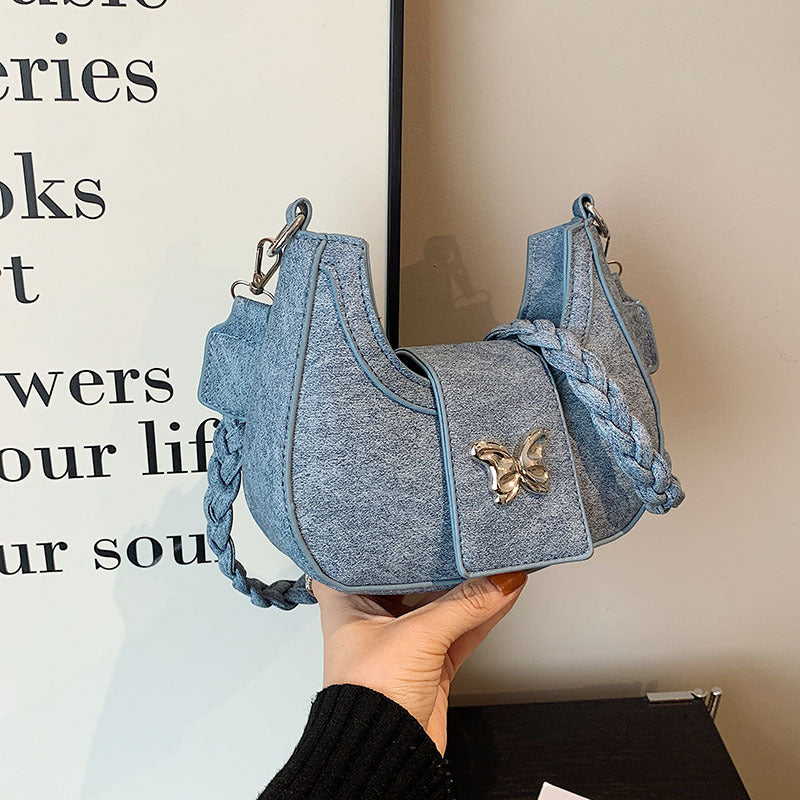 Wholesale French Versatile Fashion Simple Underarm Bag